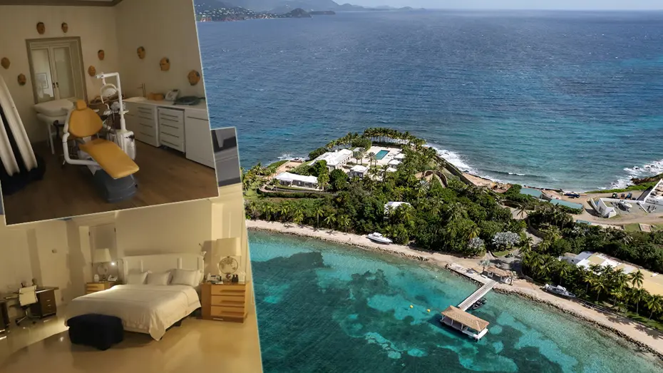 Epstein'ın kabus adasından ilk fotoğraflar