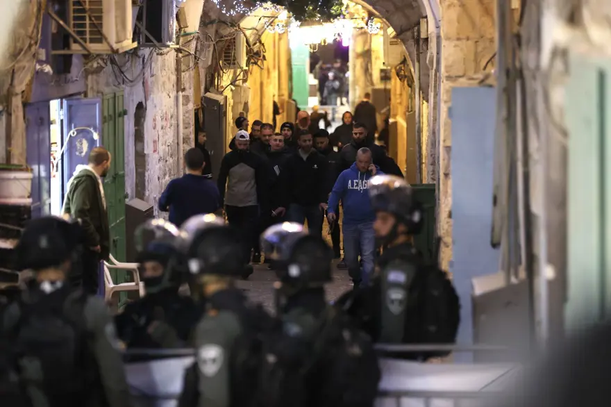 İsrail'den Mescid-i Aksa'ya üçüncü baskın 9