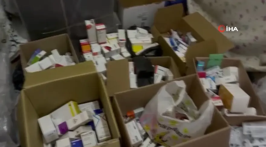 Dışı kozmetikçi ama içi başka! Parfümcüden onlarca kaçak ilaç çıktı 2