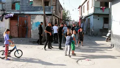 Türkiye'nin en tehlikeli mahallesi. Polis eksik olmuyor