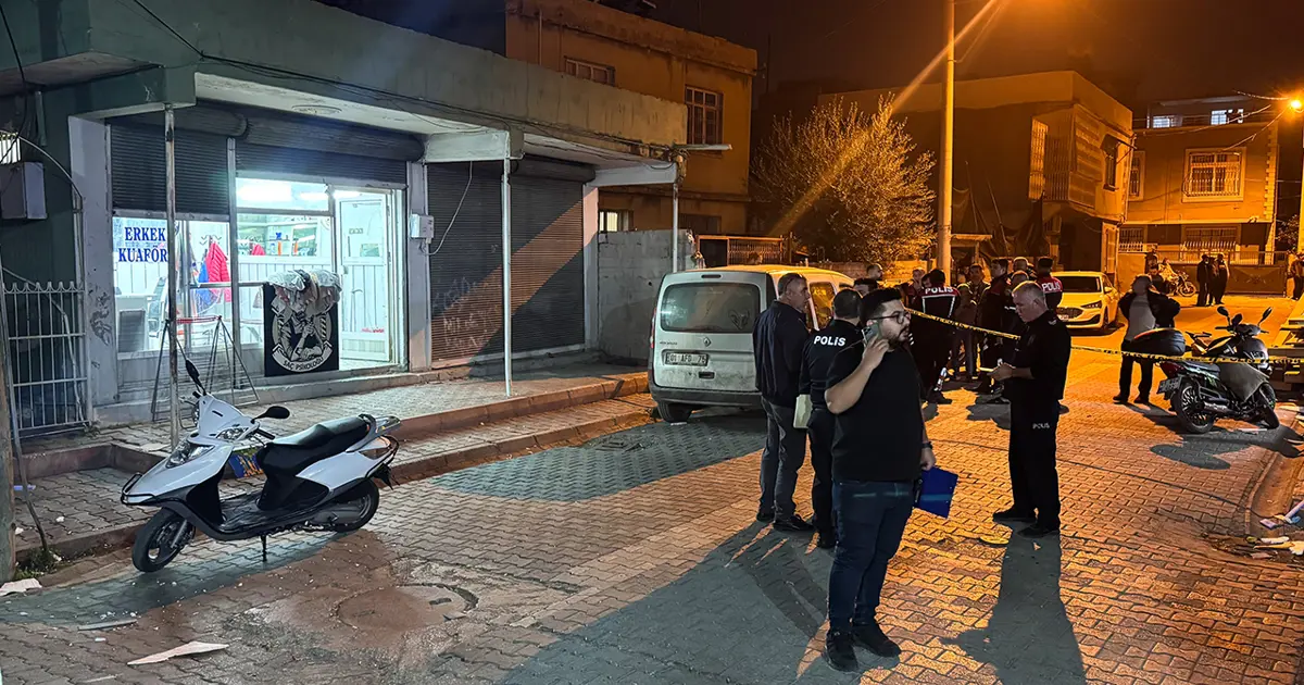 Adana'da berberde çıkan silahlı kavgada 7 kişi yaralandı