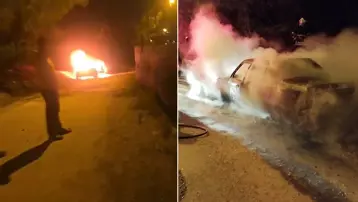 Adana&#x27;da park halindeki otomobilde patlama. 1 ölü