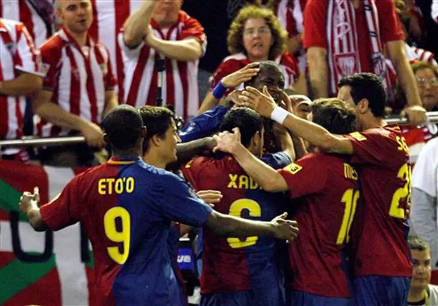 Barcelona: 4 - Athletic Bilbao: 1 6 Barcelona: 4 - Athletic Bilbao: 1 6