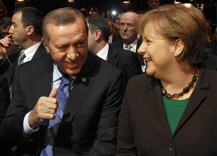Erdoğan - Merkel buluşması 3 Erdoğan - Merkel buluşması 3