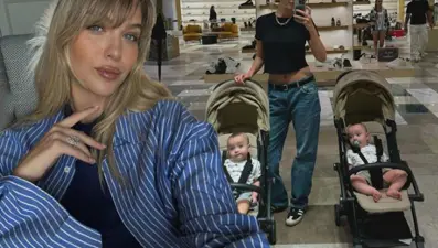 İkizler büyüyor: Yasemin Şefkatli'den Ayel ve Emir paylaşımı