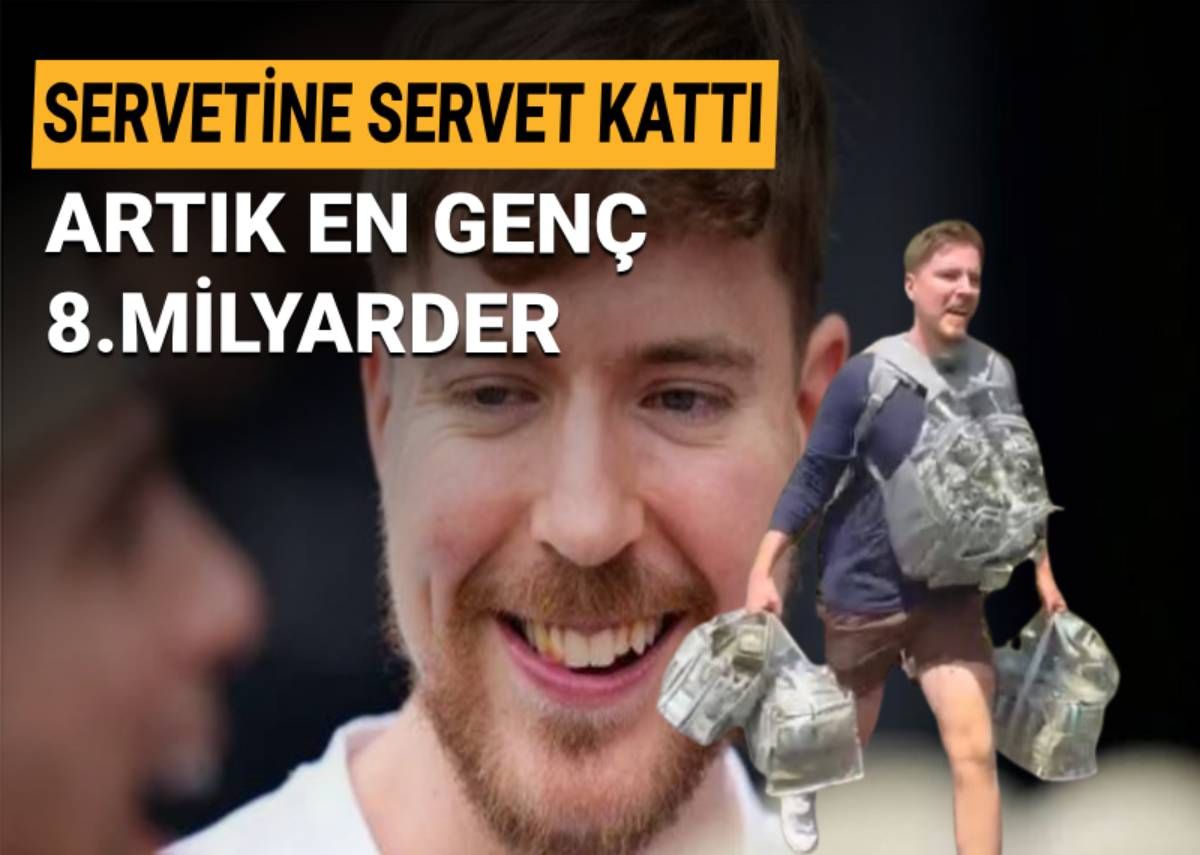 Youtuber MrBeast 1 milyar dolarlık servetiyle en genç 8. milyarder oldu (MrBeast kimdir, kaç yaşında?)