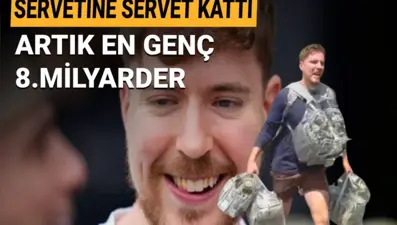 Youtuber MrBeast 1 milyar dolarlık servetiyle en genç 8. milyarder oldu (MrBeast kimdir, kaç yaşında?)