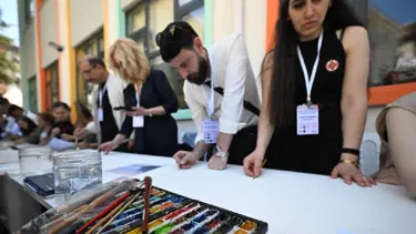 10 ülkeden 41 ressam Düzce'de buluştu