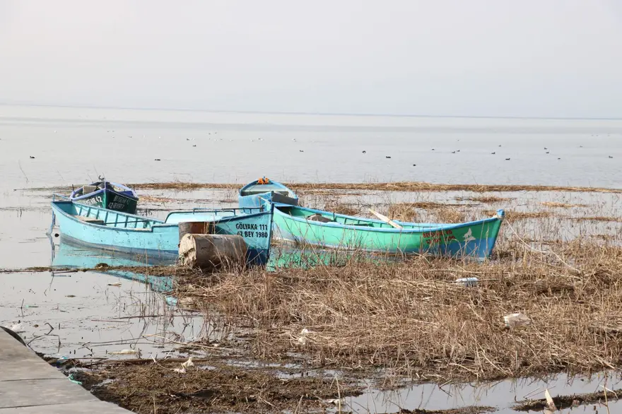 Beyşehir Gölü alarm veriyor: 50 metre çekildi 2