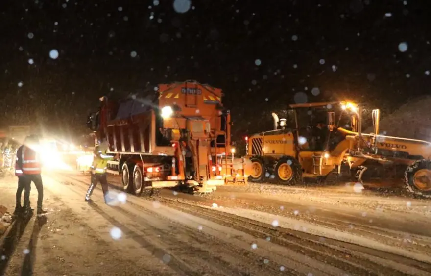 Doğu Anadolu kar altında 9