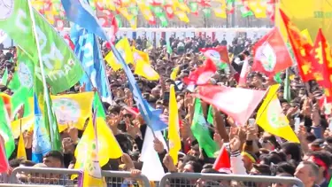 DEM Parti'nin nevruz kutlamasında 75 gözaltı