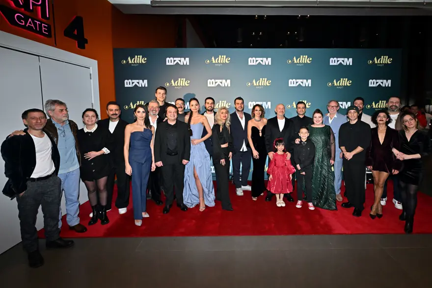 "Adile" filmine geri sayım, galası İstanbul'da yapıldı 5