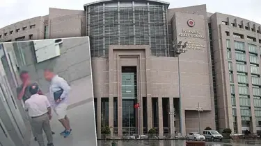 Kartı çalıp Çağlayan'a "hakim" olarak girdi. Dosya takibi yaparken yakalandı
