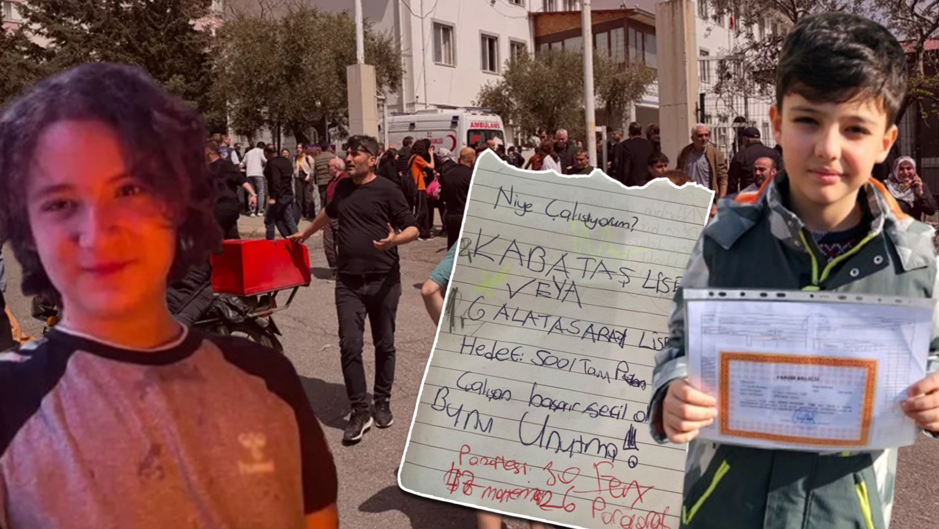 Kahramanmaraş'taki saldırıda hayatını kaybetmişti. Adnan'dan geriye duygulandıran not kaldı