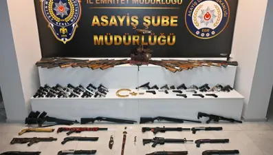 Silah kaçakçılarına operasyon
