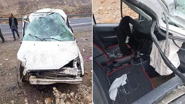 Turnuvaya giden sporcuları taşıyan araç kaza yaptı: 5 yaralı