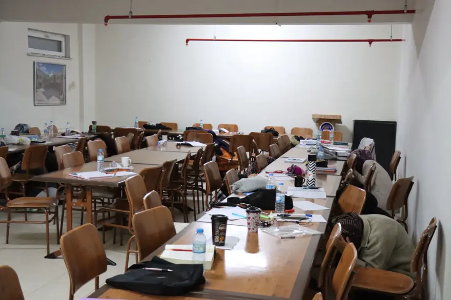 KYK yurtlarında eş zamanlı deprem tatbikatı 78