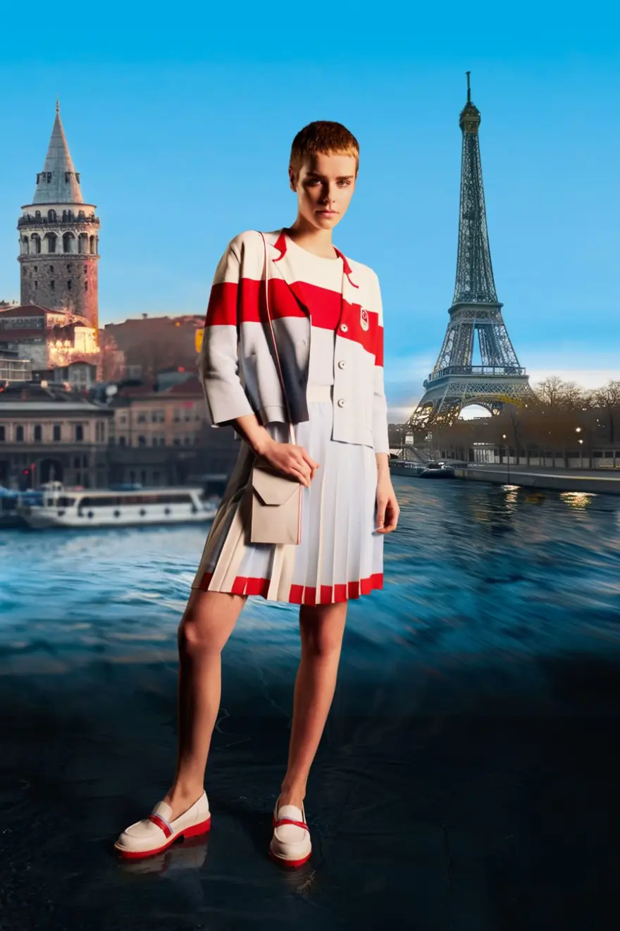 Paris Olimpiyatları için Türk sporculara özel koleksiyon 12