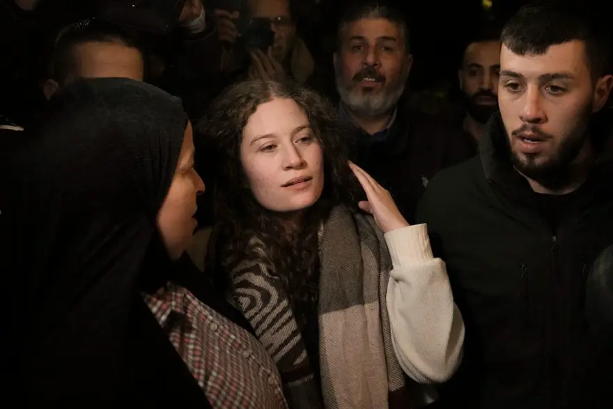 Filistinli cesur kız Ahed Tamimi serbest 1