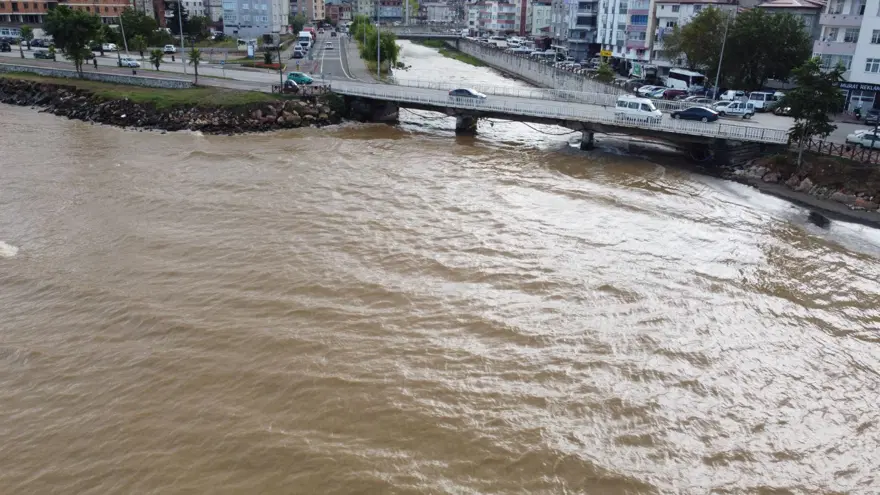 Ordu'da denizin rengi değişti 2 Ordu'da denizin rengi değişti 2