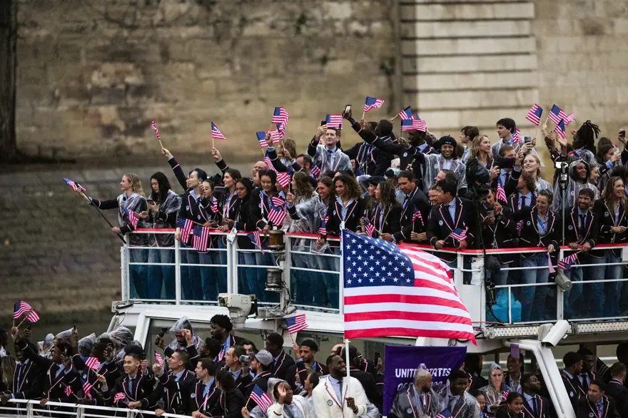 Paris 2024 Olimpiyat Oyunları'nın açılış töreni 54
