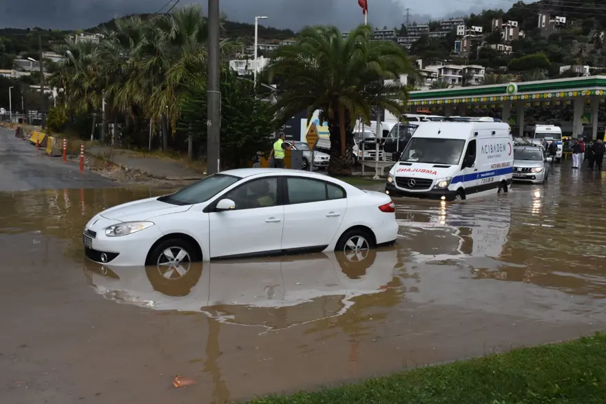 Bodrum yine sular altında 1