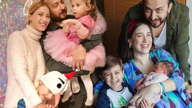 Hazal Kaya ile Ali Atay'ın kızı Leyla Süreyya 2 yaşında