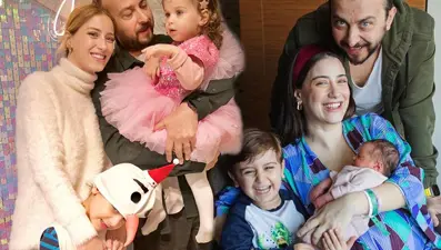 Hazal Kaya ile Ali Atay'ın kızı Leyla Süreyya 2 yaşında