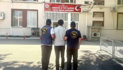 Amasya'da firari hükümlü yakalandı