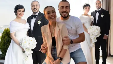 Ezgi Mola ile Mustafa Aksakallı evlendi