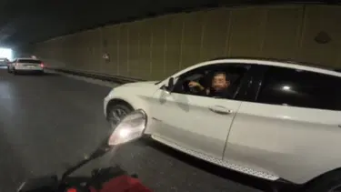 TEM'de makas tartışması: "Sen polis misin?" diyerek tepki gösterdi