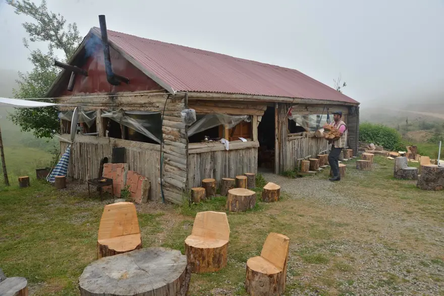 Yaylada "kuzine" başında tatil keyfi 12