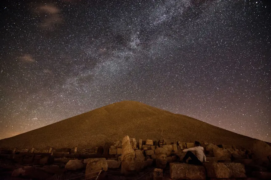 Nemrut Dağı Samanyolu ile buluştu 6