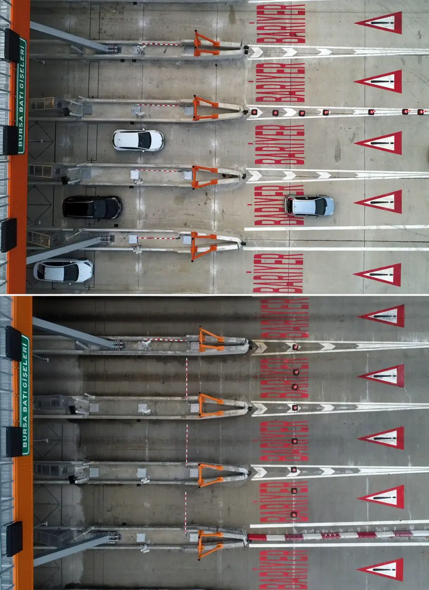 Bayram tatillerinde uzun araç kuyruklarının oluştuğu kara yolları boş kaldı 8