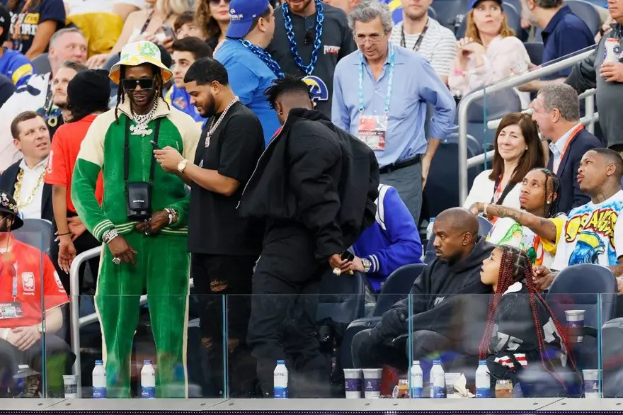 Super Bowl maçını yerinde seyreden ünlüler 22