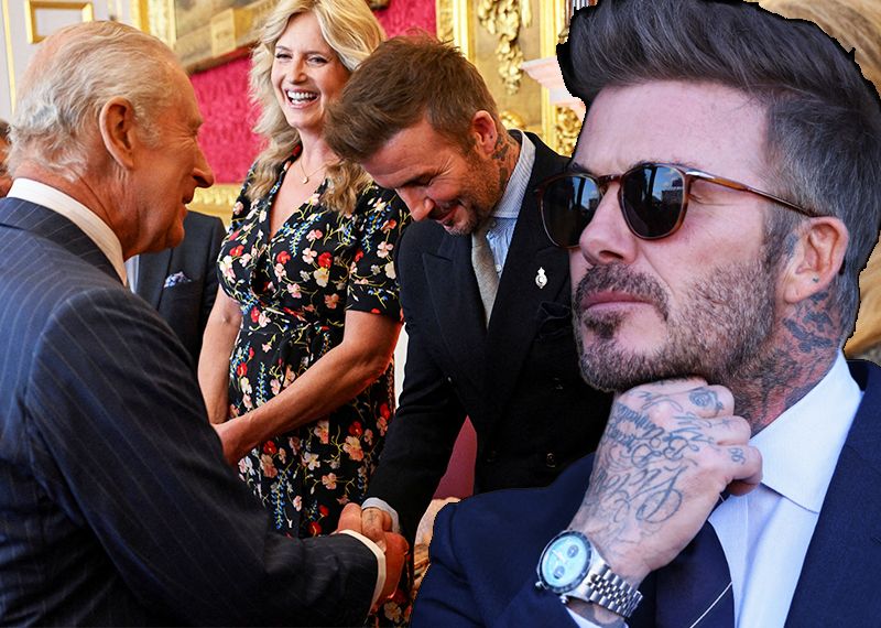 David Beckham resmen şövalye oldu