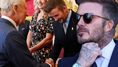 David Beckham resmen şövalye oldu