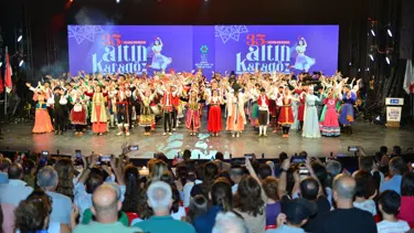 Uluslararası Altın Karagöz Halk Dansları Yarışması'nın kazananı belli oldu