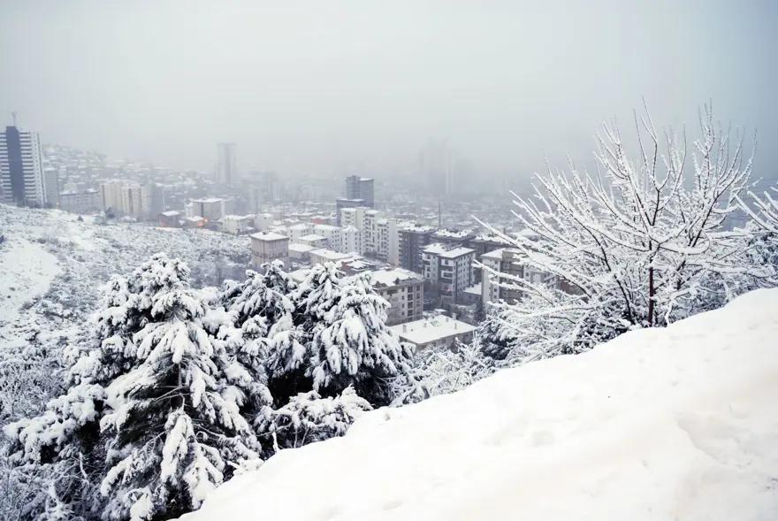 İstanbul'da kar 19