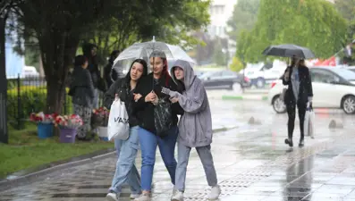 Kırklareli'nde sağanak etkili oldu