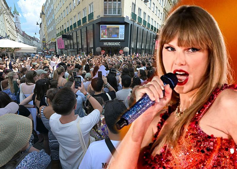 Taylor Swift hayranları sokaklara döküldü: Konseri terör tehdidi nedeniyle iptal edildi