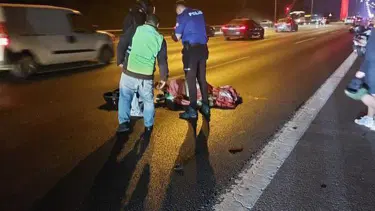 FSM Köprüsü girişinde feci olay: Biten benzin sonu oldu