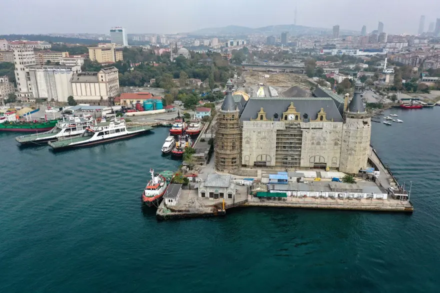 Tarihi Haydarpaşa Garı restorasyonla özgün haline kavuşuyor 