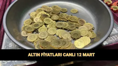 Bugün altın alış-satış fiyatları canlı: 12 Mart gram, çeyrek, yarım, tam ve Cumhuriyet altını ne kadar? Güncel altın fiyatlarında son durum