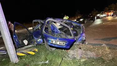 Kütahya'da trafik kazası: 1 kişi öldü, 4 kişi yaralandı