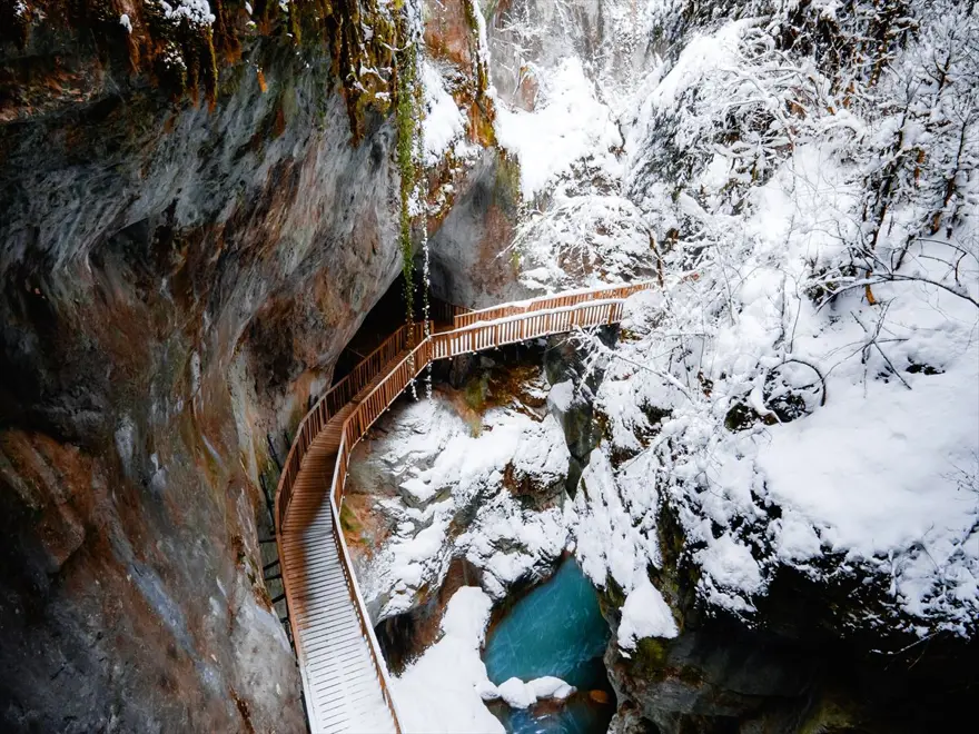 Kastamonu'da bir doğa harikası Horma Kanyonu! Kar altında doyumsuz manzaralar sunuyor 5 Kastamonu'da bir doğa harikası Horma Kanyonu! Kar altında doyumsuz manzaralar sunuyor 5