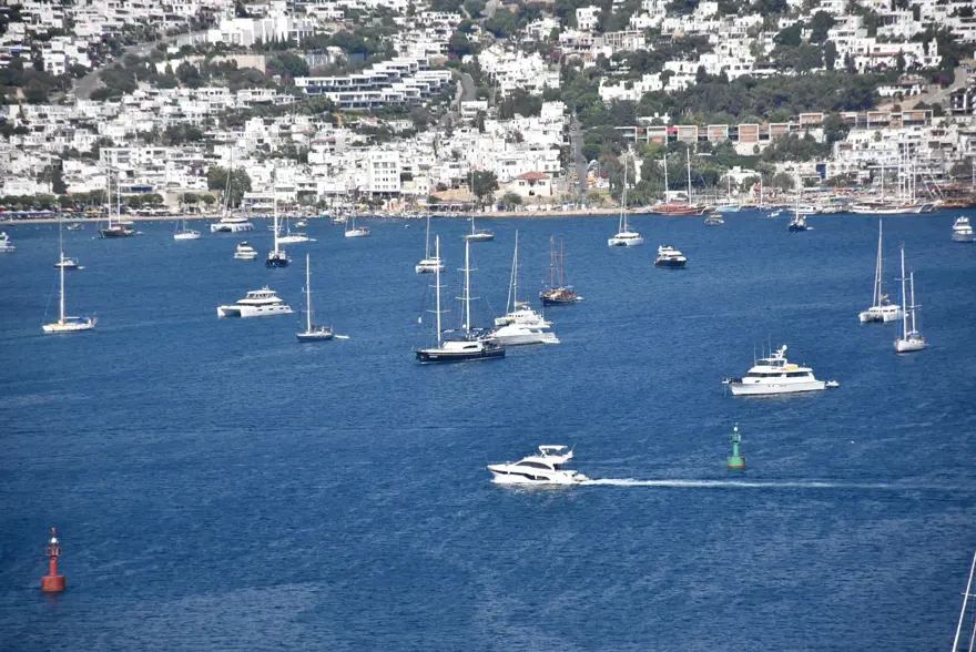Bodrum mega yatları ağırlıyor 6
