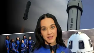 Şarkıcı Katy Perry, uzayda istek şarkıyı reddetti