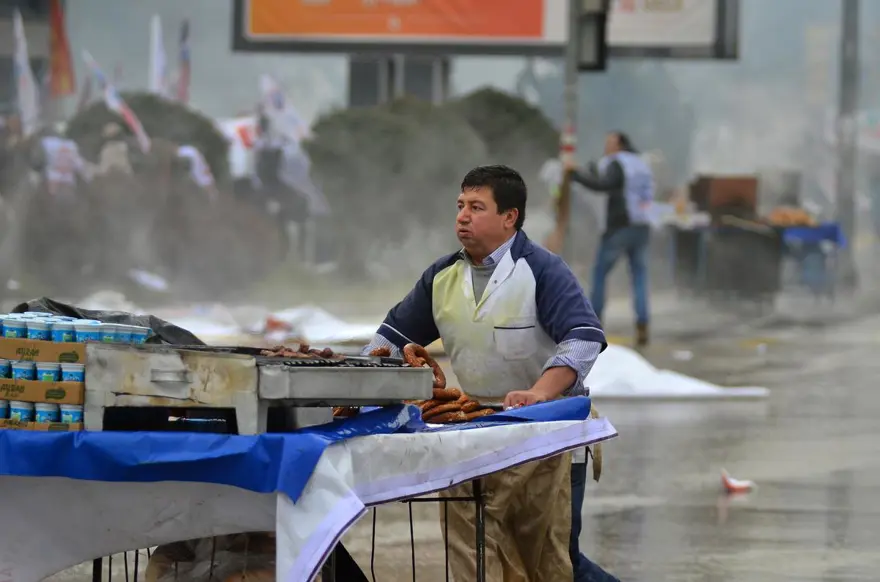 Ankara'da eyleme müdahale 5