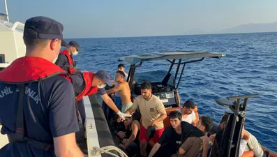 İzmir’de 7 düzensiz göçmen yakalandı